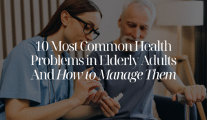 common health problems in elderly