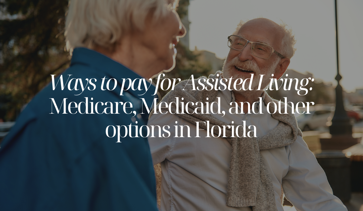 Ways to pay for assisted living