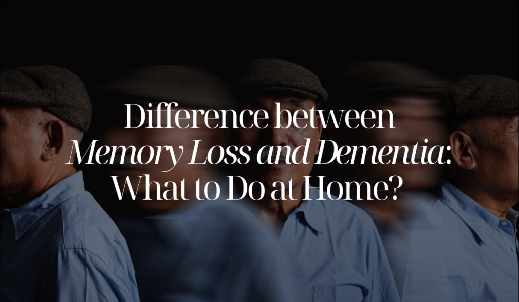 difference between memory loss and dementia